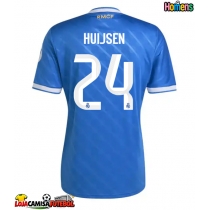 Camisa de Futebol Real Madrid Dean Huijsen #24 Equipamento Alternativo 2025-26 Manga Curta